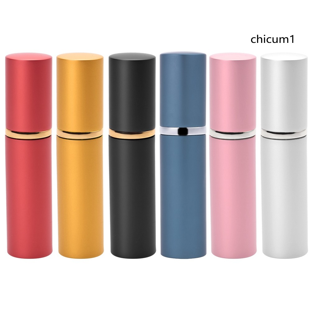 [Hàng mới về] Chai Xịt Nhôm Rỗng 10ml Dùng Để Chiết Nước Hoa Mang Theo Khi Đi Du Lịch