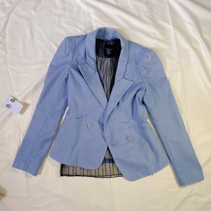 🛋🛋(Pass) Thanh lý áo khoác vest công sở blazer veromoda màu xanh