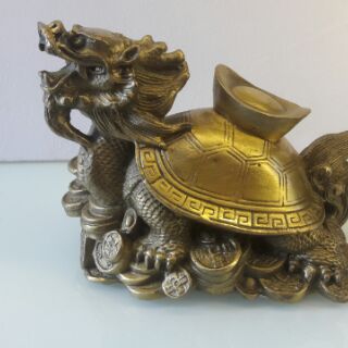 rùa đầu rồng, long quy cao 12cm