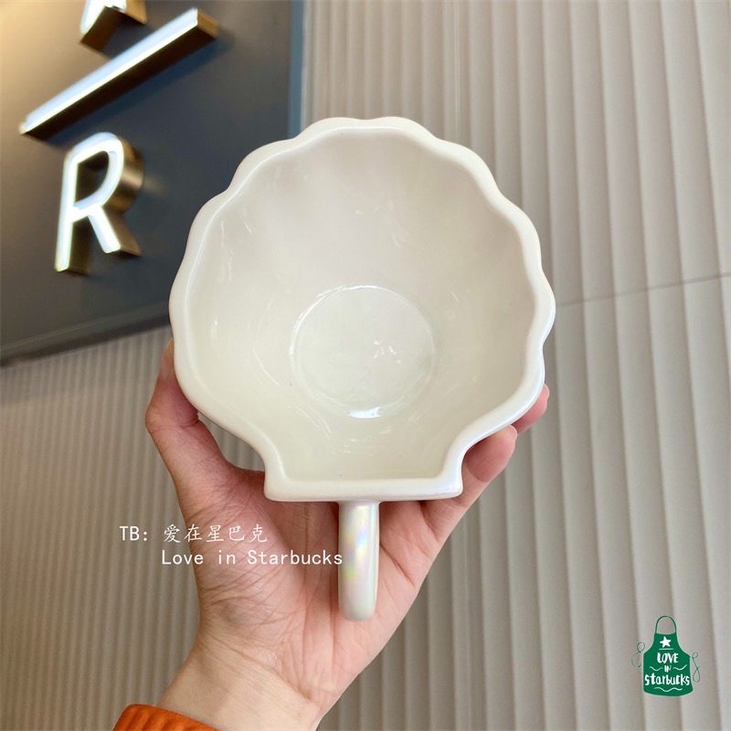 Ly cốc sứ STARBUCKS Siren Mermaid Ceramic mug 355ml