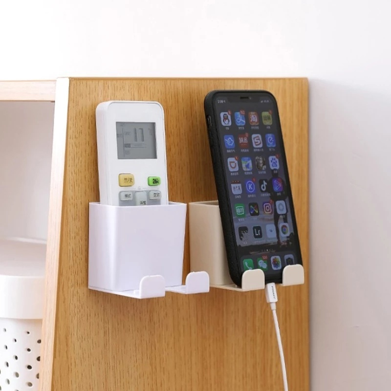 Giá Đỡ Điện Thoại/Điều Khiển Từ Xa/Hộp Sạc Gắn Tường 3 Màu