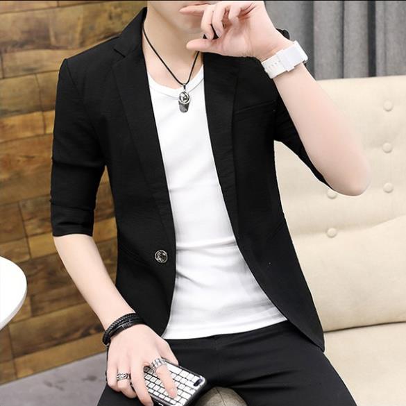 Áo Vest, Vest nam tay lỡ thiết kế không đụng hàng cách điệu, lịch lãm sang trọng, Vải poly cao cấp H48