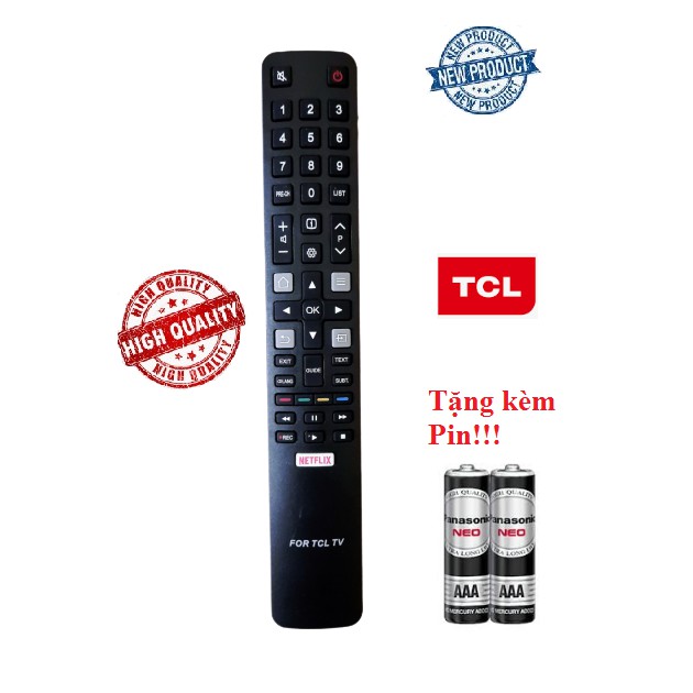 Điều khiển tivi TCL - TV TCL các dòng CRT LCD LED Smart TV - Hàng tốt