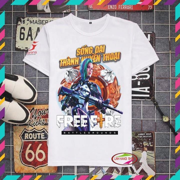 SALE SỐC- Áo thun Free Fire - A124
