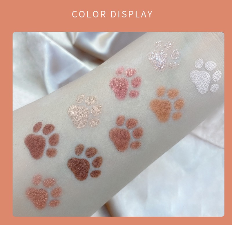 (Hàng Mới Về) Bảng Phấn Mắt Mkadandy 9 Màu Tông Lì Trang Điểm Tự Nhiên | BigBuy360 - bigbuy360.vn