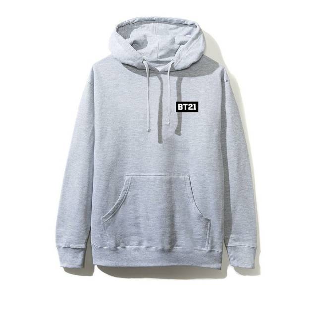 Áo Hoodie As Club Bt21 Bts Pink Color Phiên Bản Mới