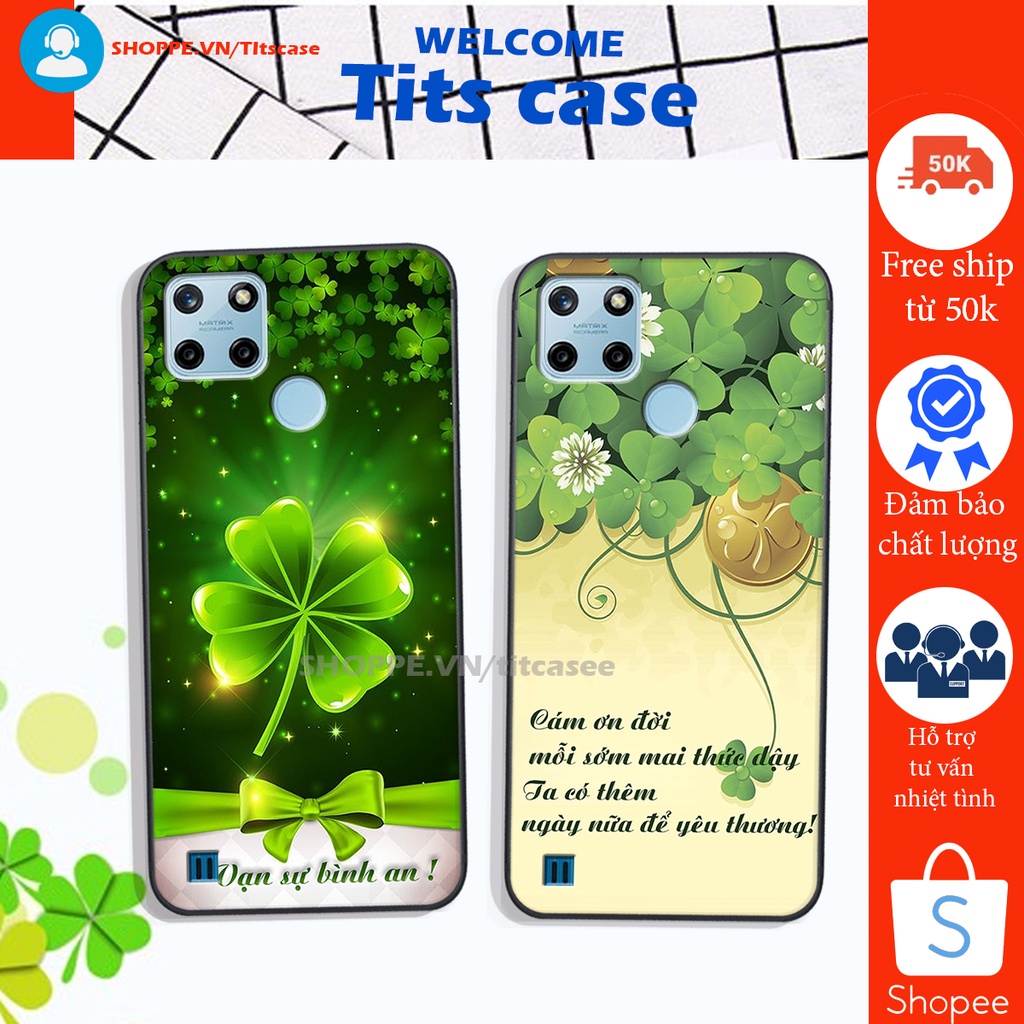 Ốp lưng Realme C25Y in hình thiên nga,hoa may mắn, đặc sắc- ĐỘC - LẠ - BỀN