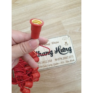 Đuôi đèn Cà na - Trái ớt E12