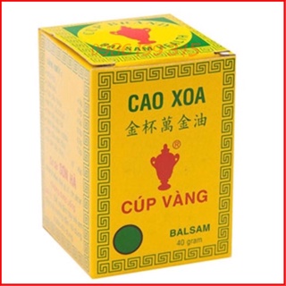 Cao xoa cúp vàng - dầu cù là cúp vàng 40g