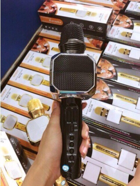 [Mã ELHACE giảm 4% đơn 300K] Micro Karaoke Bluetooth kèm loa SDRD SD-10