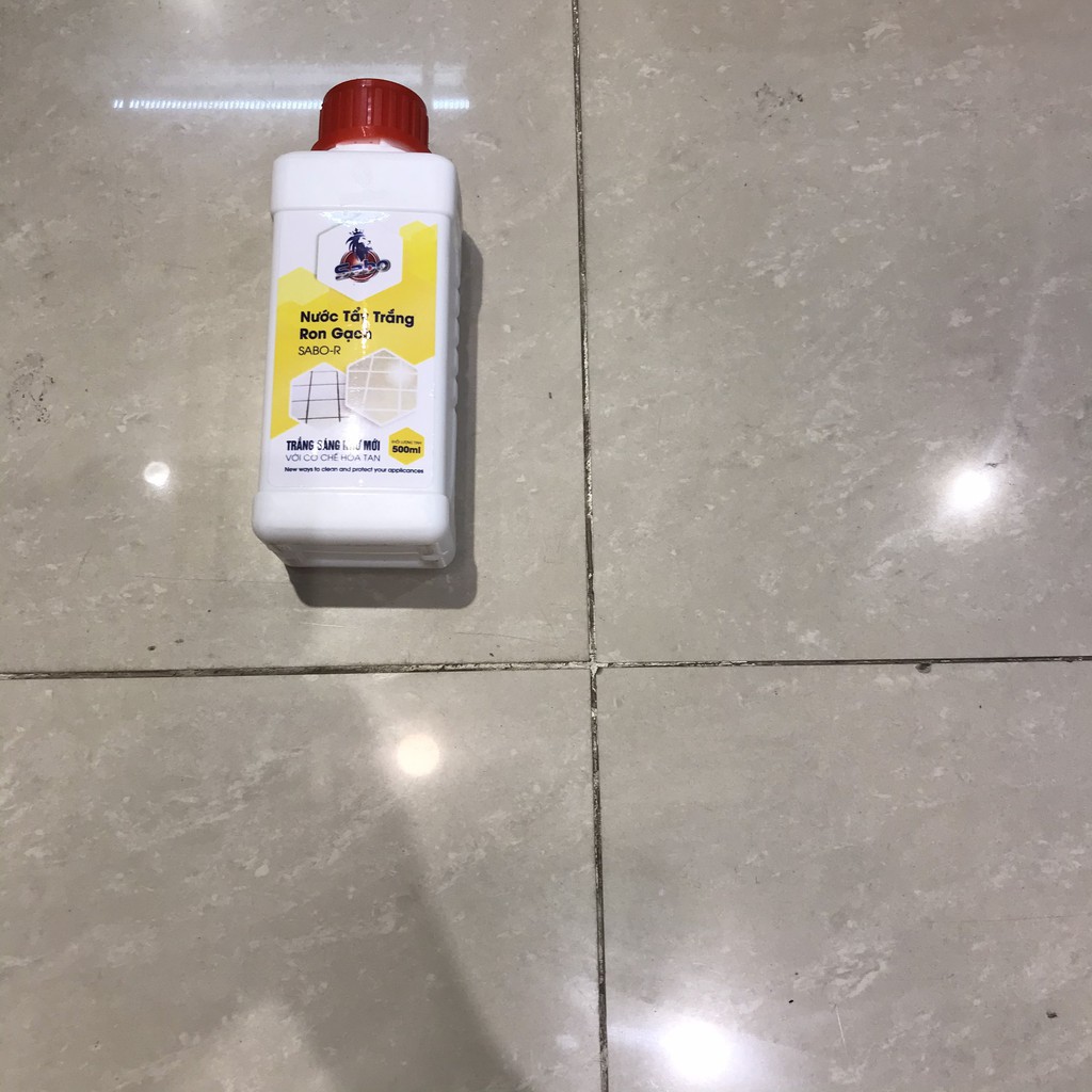 [TẨYCỰC MẠNH ] Nước tẩy trắng Ron gạch SABO-R, Tẩy trắng ron gạch ốp lát không làm mất màu men gạch