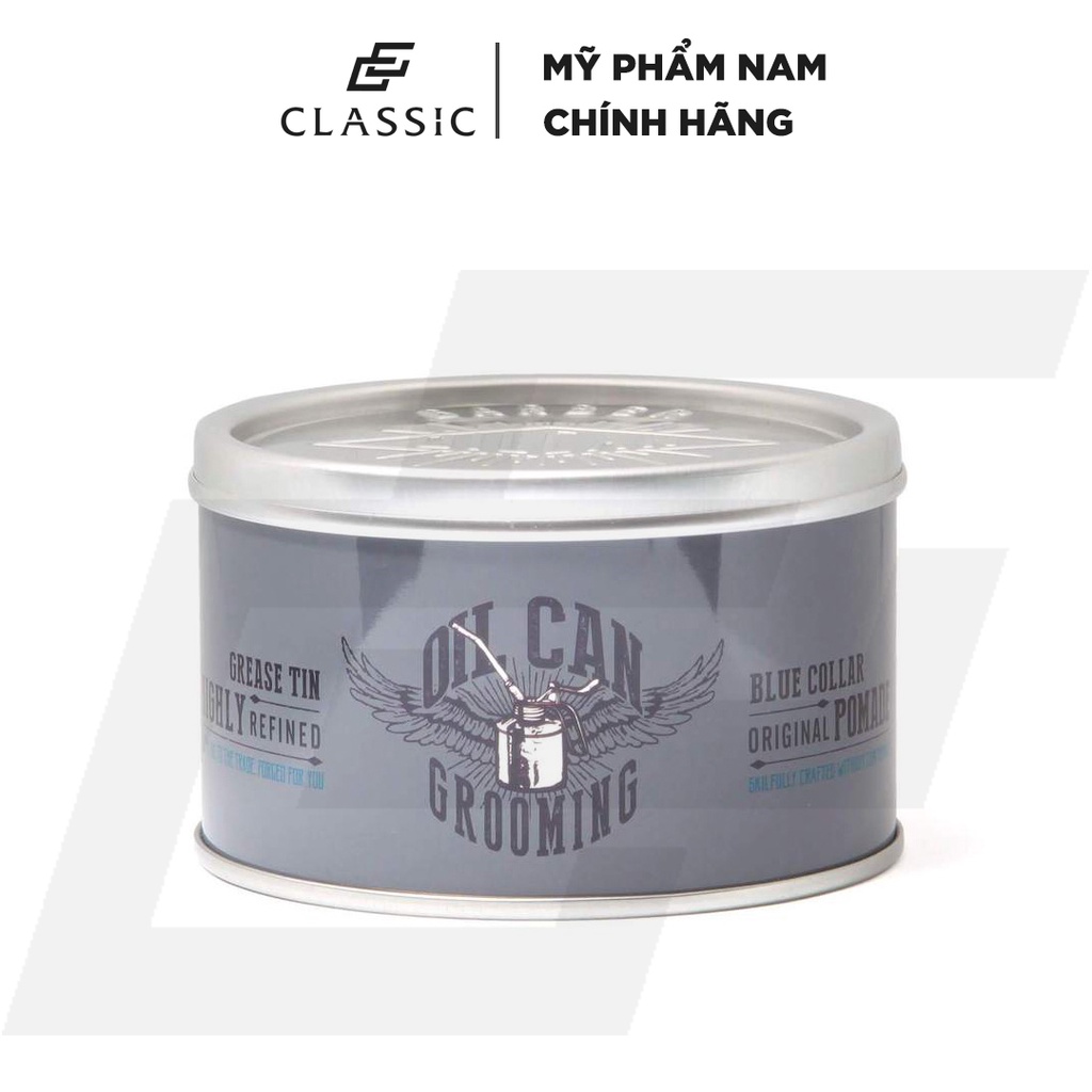 Sáp vuốt tóc Oil Can Grooming Blue Collar Original Pomade