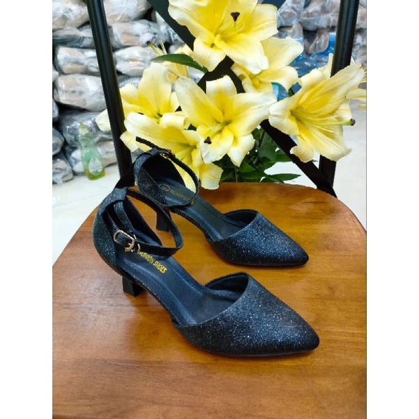 Giày công sở gót nhọn,bít mũi,bít gót,mềm êm,cao 5cm