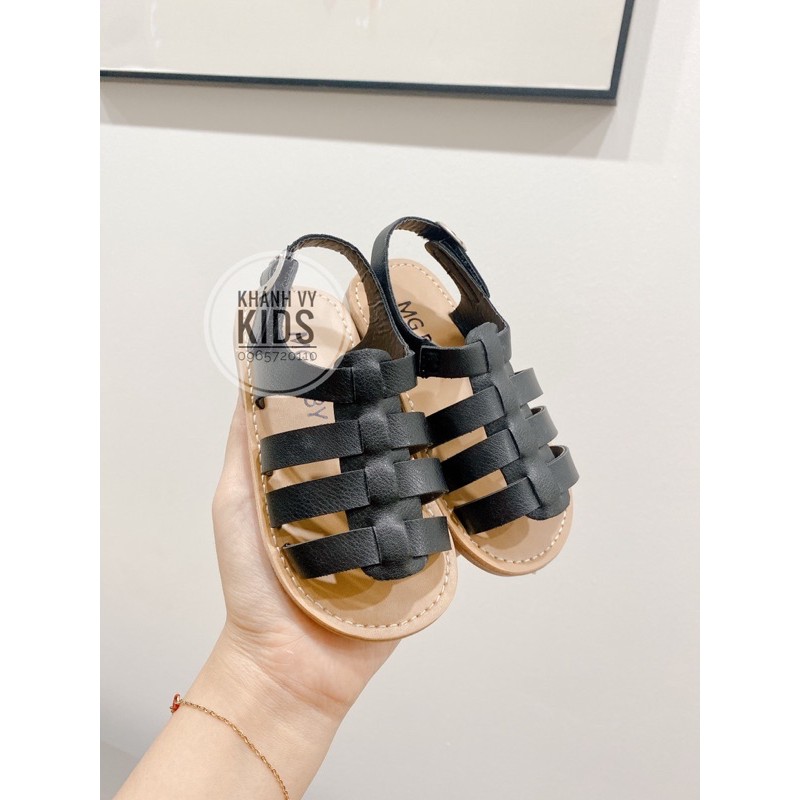 Dép Sandal cho bé gái ❤️FREESHIP❤️ Sandal cho bé gái quai đan hãng MG Baby chất da PU siêu đẹp