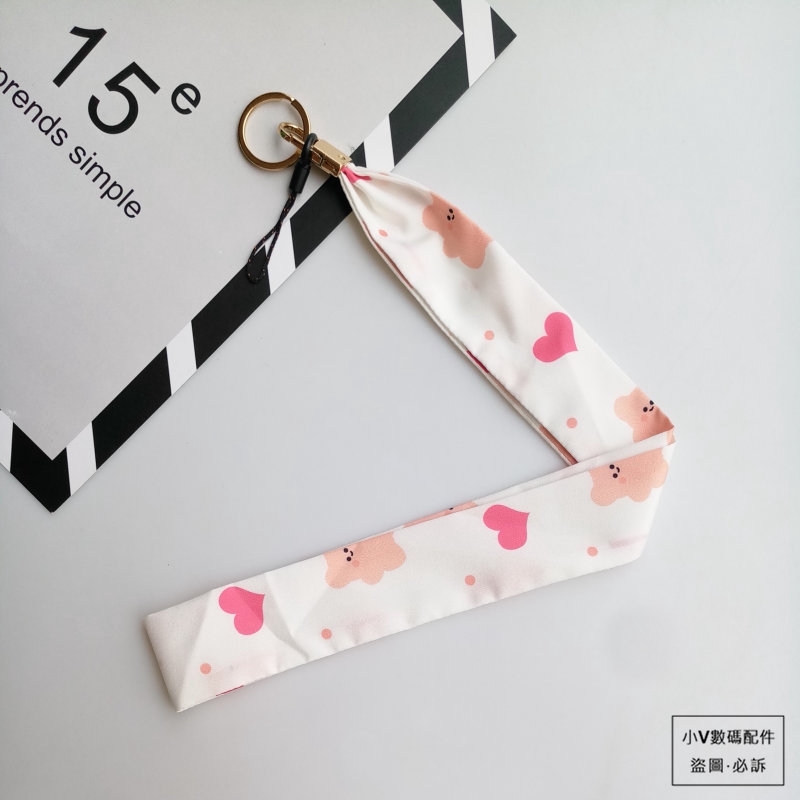 Dây Đeo Điện Thoại Hình Gấu Teddy Đáng Yêu