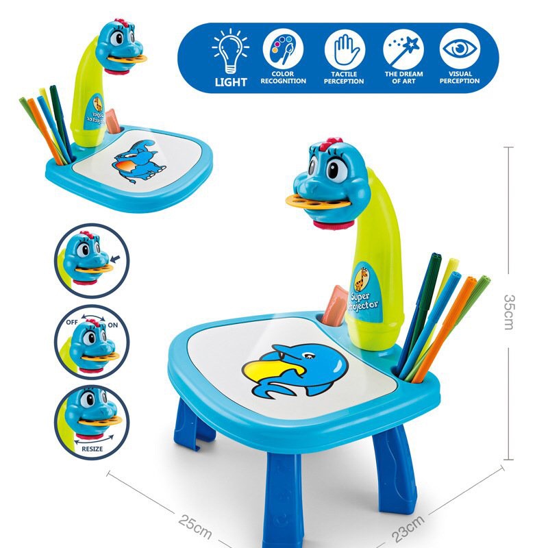 BÀN VẼ THÔNG MINH CHO BÉ , CÓ NHẠC KÈM BÚT, VỞ , máy chiếu  #BanTapve