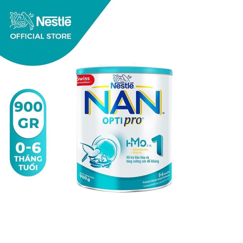 Sữa bột Nestle NAN OPTIPRO HMO 1 - Hộp 900g