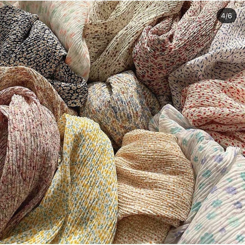 [CICIDREAM] Chân váy dài hoa nhí Hàn Quốc, xếp ly nhỏ cực điệu, cực xinh, chân váy dài hoa nhí chất đẹp | BigBuy360 - bigbuy360.vn