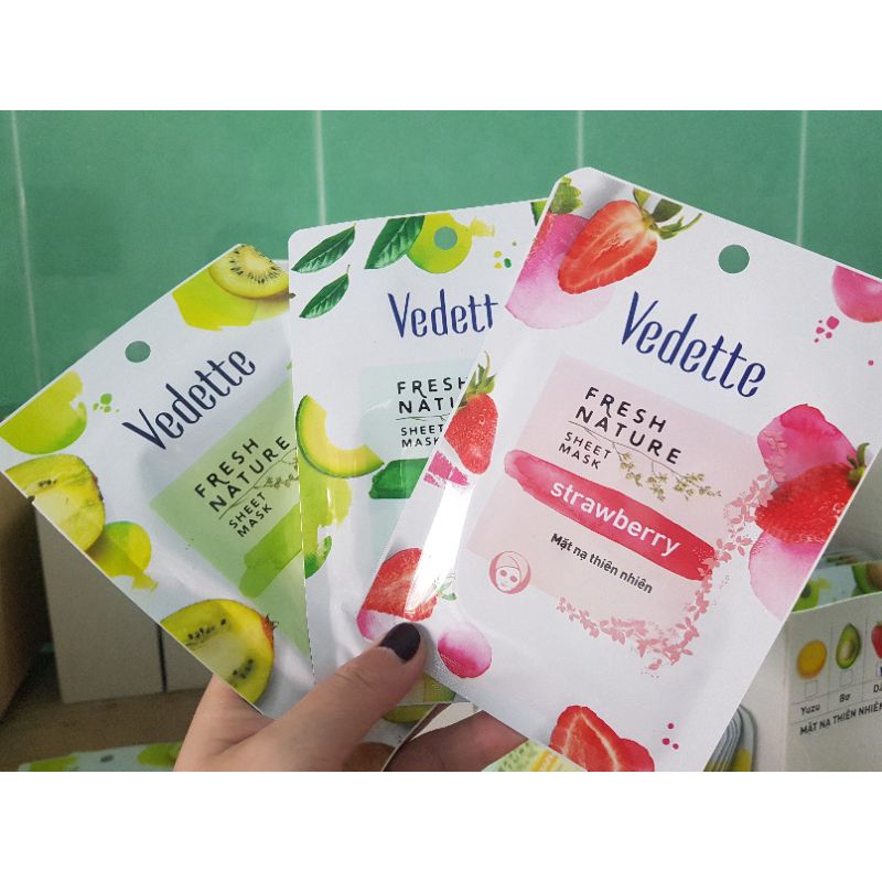 Mặt nạ trái cây Vedet 22ml