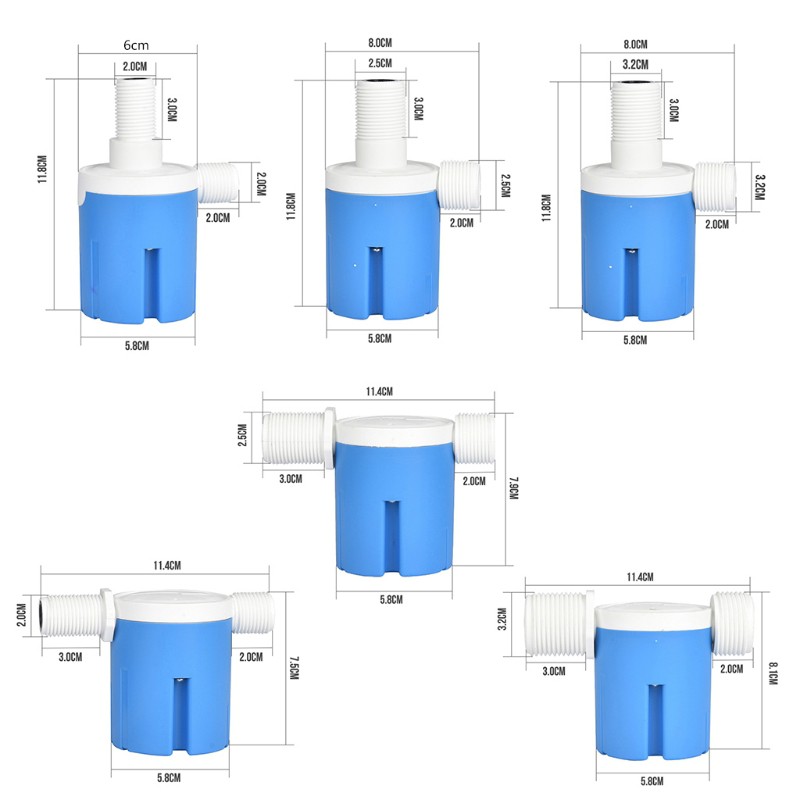 Utake 1/2" 3/4" 1" Automatic Water Level Control Valve Water Tower Tank Floating Ball Valve Controller