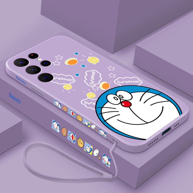 Ốp Điện Thoại tpu Mềm Hình Doraemon Cho Samsung S21 Samsung S21 fe Samsung S21 PLUS Samsung S21 Ultra Samsung S22 Samsung S22 Ultra Samsung S22 PLUS