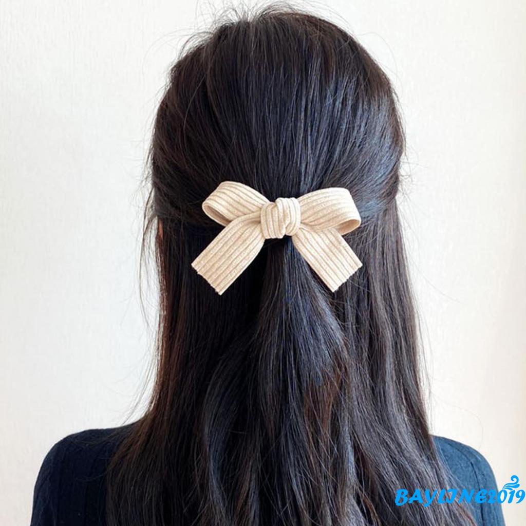 Kẹp tóc nơ hoạt hình xinh xắn dành cho nữ