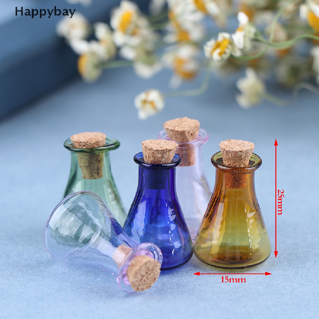 Bộ 2 Ly Thủy Tinh mini Nhiều Màu Sắc Dễ Thương