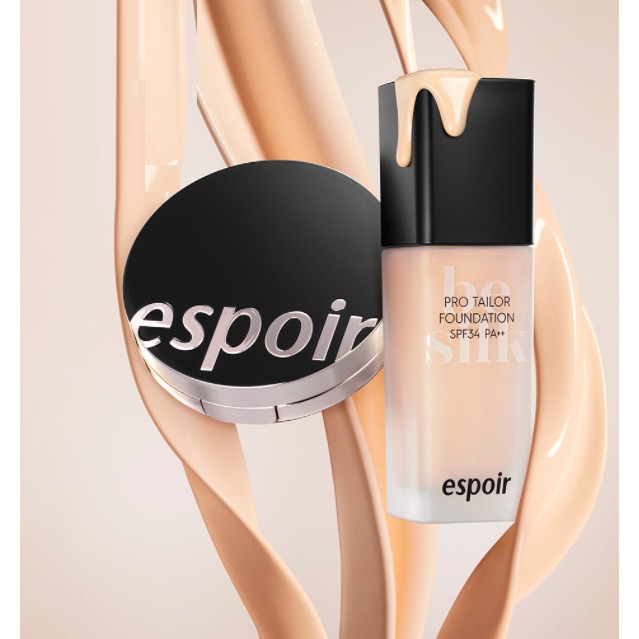 [ESPOIR] Phấn nước - PRO TAILOR BE POWDER/ BE SILK CUSHION SPF42 PA++ (+1 lõi) | BigBuy360 - bigbuy360.vn