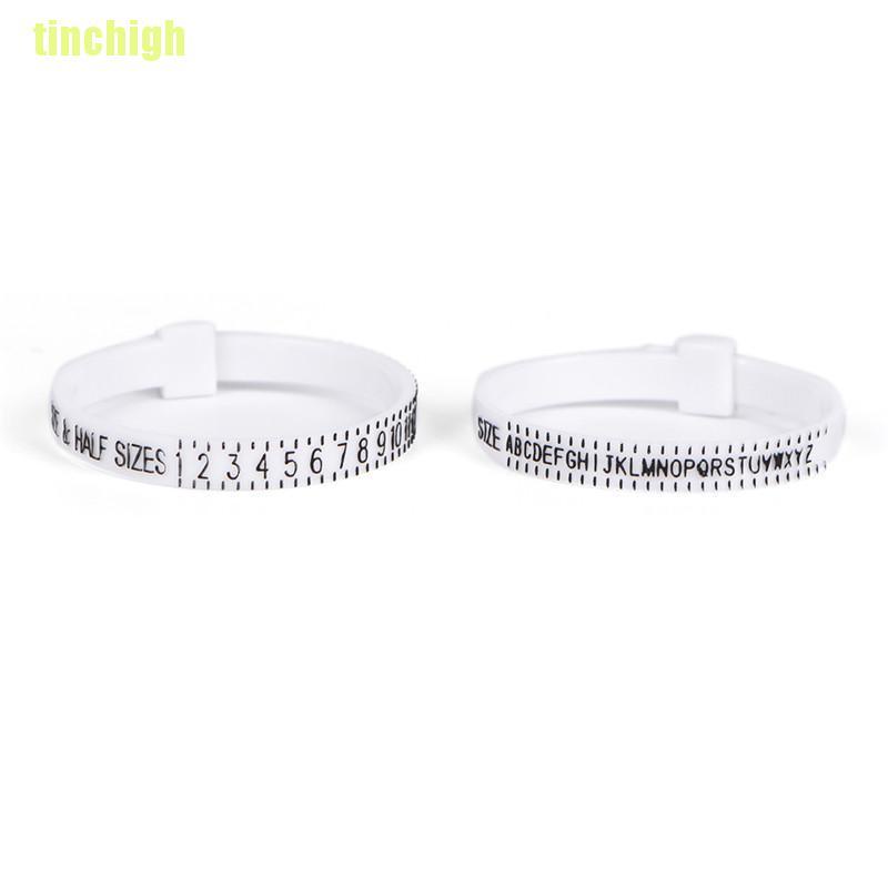Thước Đo Kích Thước Nhẫn Đeo Ngón Tay Uk Uk Us Mới
