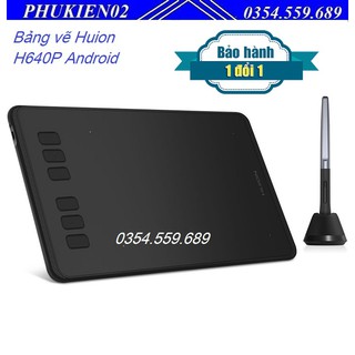 Bảng vẽ Huion H640P Android - Hàng Chính Hãng