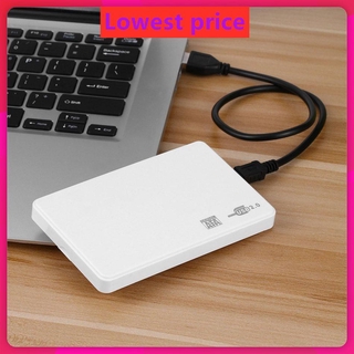2.5 Inch USB 2.0 Hard Drive Disk SATA External Enclosure HDD Hard Drive Box