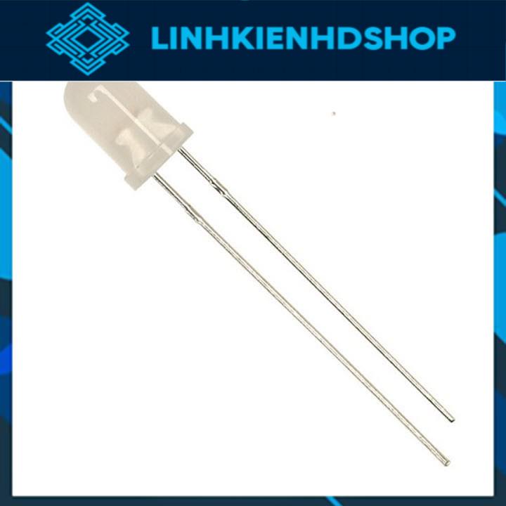 Led đục 5mm xanh lá, vàng, đỏ, xanh dương, trắng