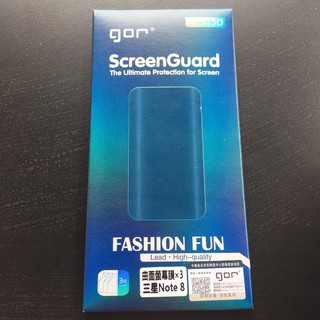 Dán màn hình Gor galaxy Note 8( 3 miếng dán trước +1 dán sau carbon+1 dán camera)