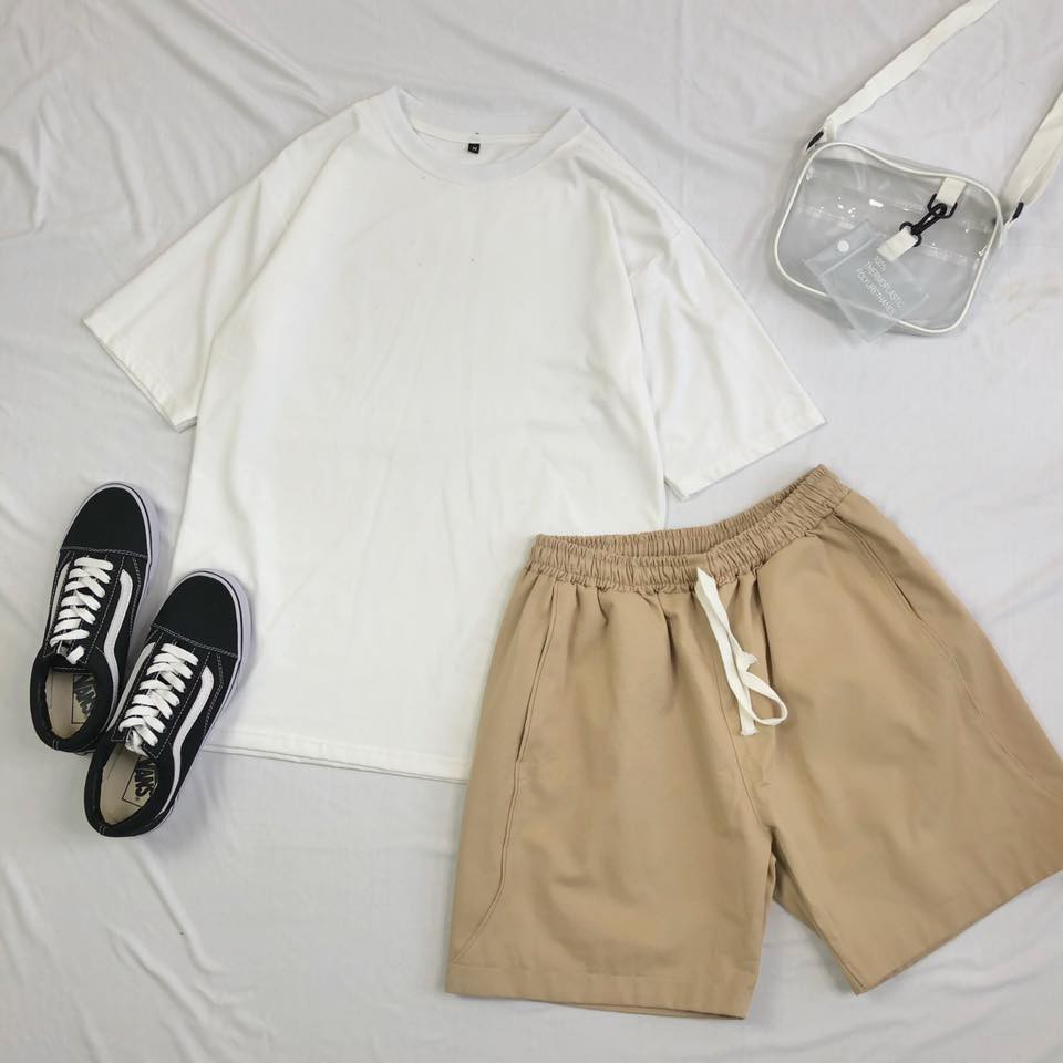 [Mã WASTMAY giảm 15% tối đa 30K đơn 150K] Quần SHORT KAKI VIỀN Nam Nữ Ulzzang Unisex 1hitshop | BigBuy360 - bigbuy360.vn