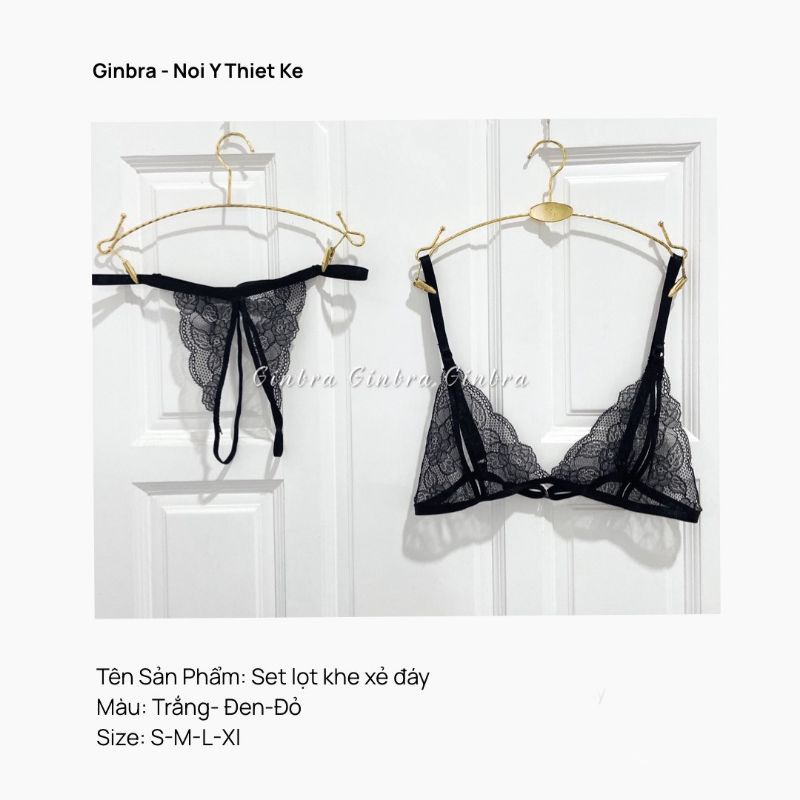 Đồ lót nữ _ nội y nữ ren sexy thiết kế lọt khe