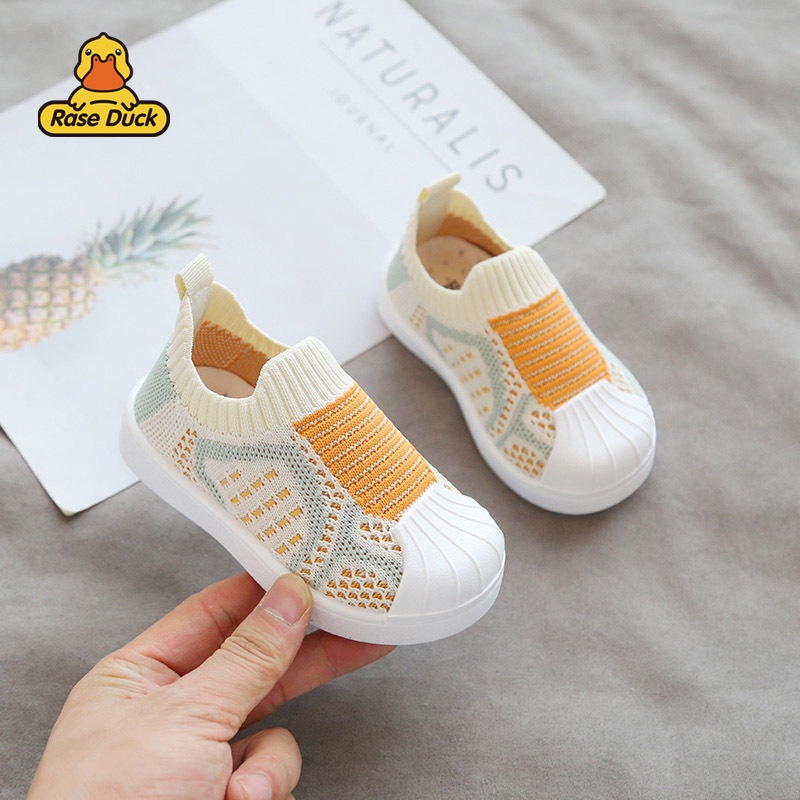 Đôi giày dệt IELGY kiểu lưới thời trang xuân thu dành cho trẻ em