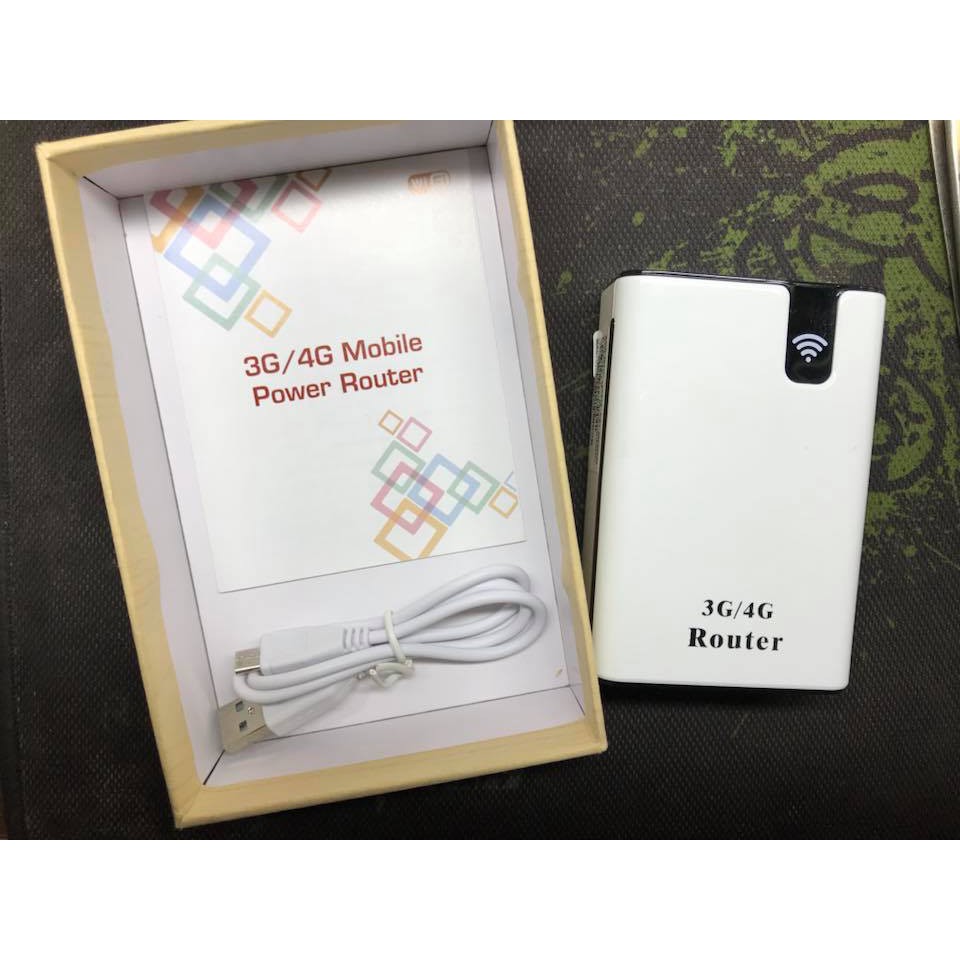 Bộ Phát Wifi Từ Sim 3G.4G Kiêm Pin Dự Phòng 7800mah | BigBuy360 - bigbuy360.vn