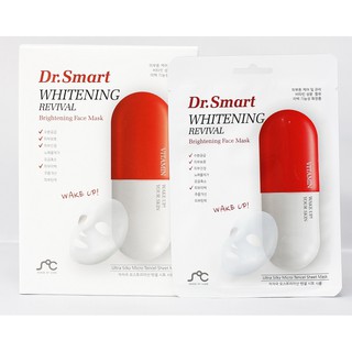 Thanh lý Mặt nạ trẻ hóa, dưỡng ẩm, thải độc, sáng da, chống lão hóa Dr.smart (Rainbowbeauty)  hàn quốc