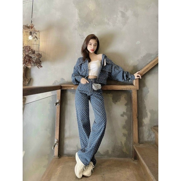 ÁO KHOÁC JEANS CROPTOP (KÈM VIDEO HÌNH THẬT)
