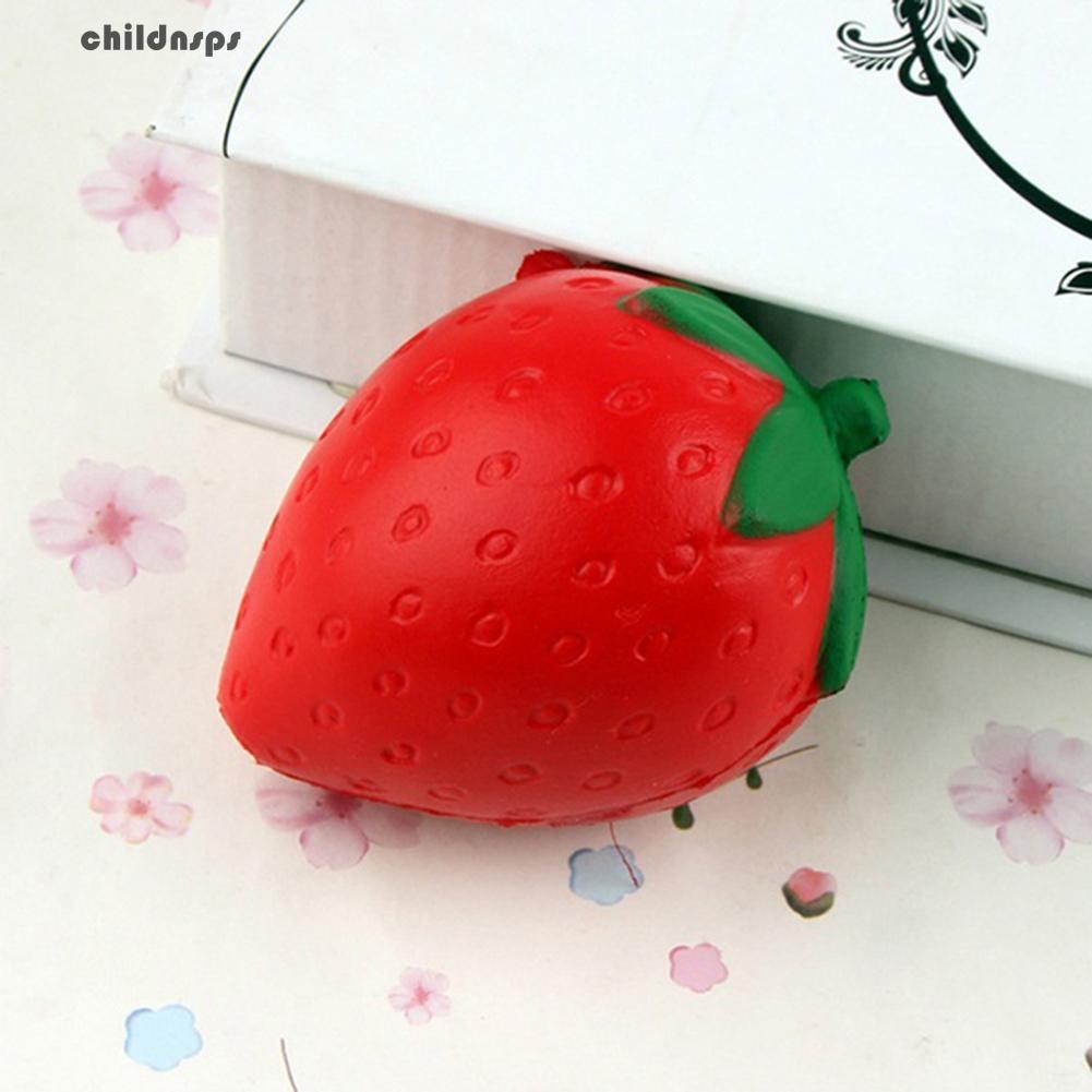 Bán (bán rẻ) squishy QUẢ DÂU TÂY TO