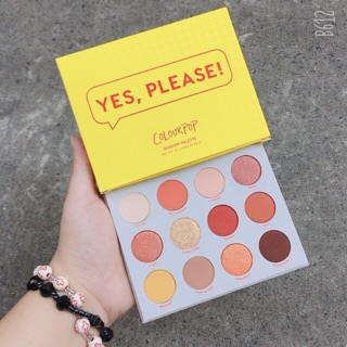 ( CÓ SẴN ) BẢNG PHẤN MẮT COLOURPOP YES, PLEASE!