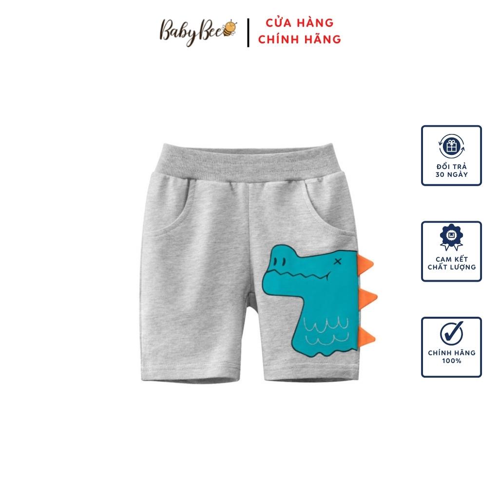 Quần đùi bé trai BabyBee thời trang trẻ em quần bé trai size đại 10-26kg QN01