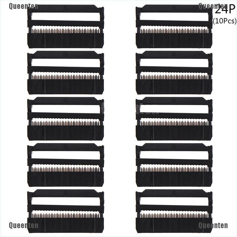 ★Set 10 Đầu Nối Dây Cáp 6 / 8 / 10 / 12 / 14-50Pin IDC 2.54mm