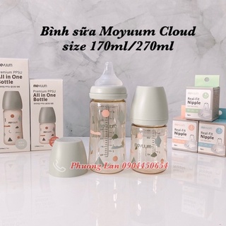 Bình sữa Moyuum Cloud - bản mây size 170ml/270ml