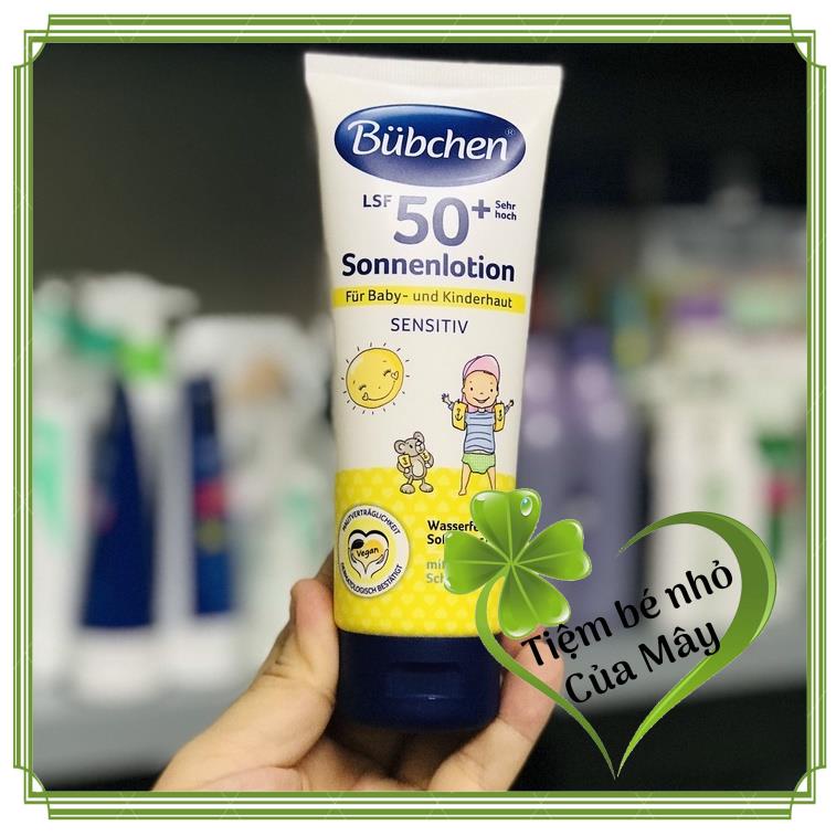 (đủ bill) Sữa chống nắng trẻ em Bubchen hàng Đức