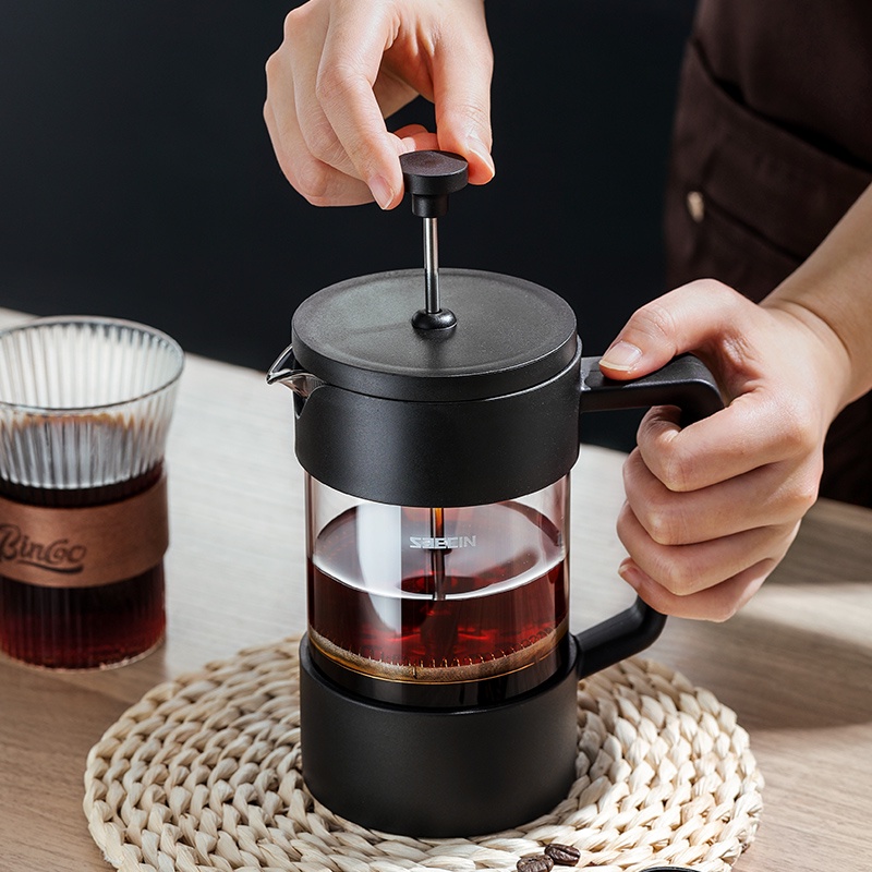 Bincoo Bình Pha Cà Phê Phong Cách Pháp Tiện Dụng Cho Gia Đình