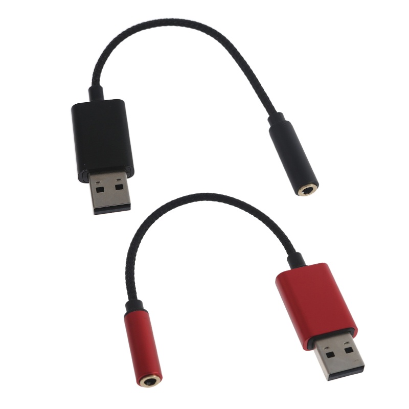 Cáp ChuyểN ĐổI Âm Thanh Tai Nghe USB Sang 3.5mm 2 Trong 1 Chuyên DụNg