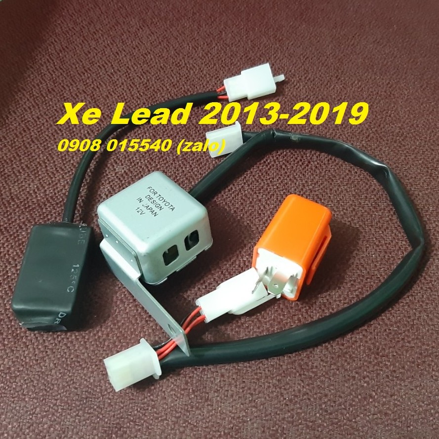 [Vin Store] - Xi nhan TING TONG xe LEAD &amp; chớp Điện Tử 12v