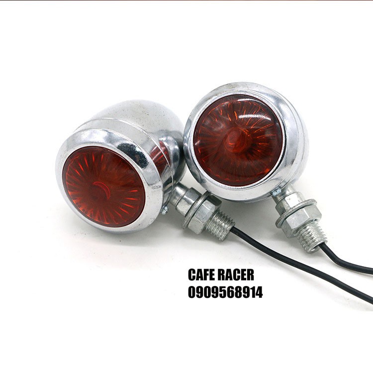 Cặp xi nhan kim loại cao cấp cafe racer