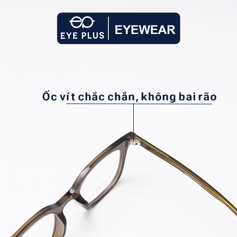 Gọng kính cận nam nữ EYE PLUS siêu phẩm hottrend E350-6825